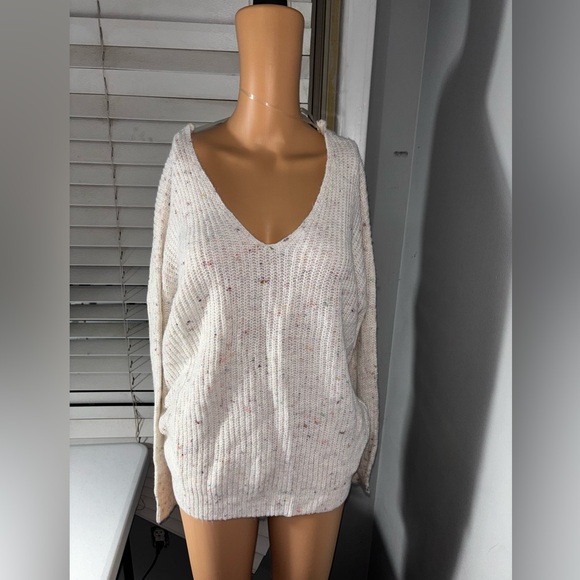 NWT Francesca’s Harper Heritage SZ S Knot Back Sweater - Picture 2 of 9